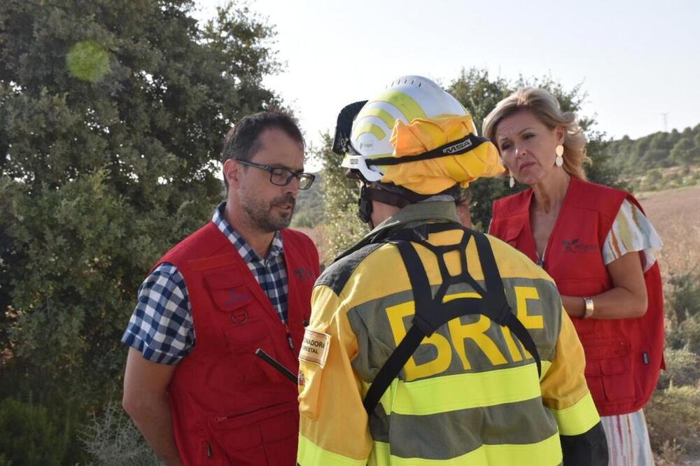 La Junta confía en estabilizar el incendio lo antes posible