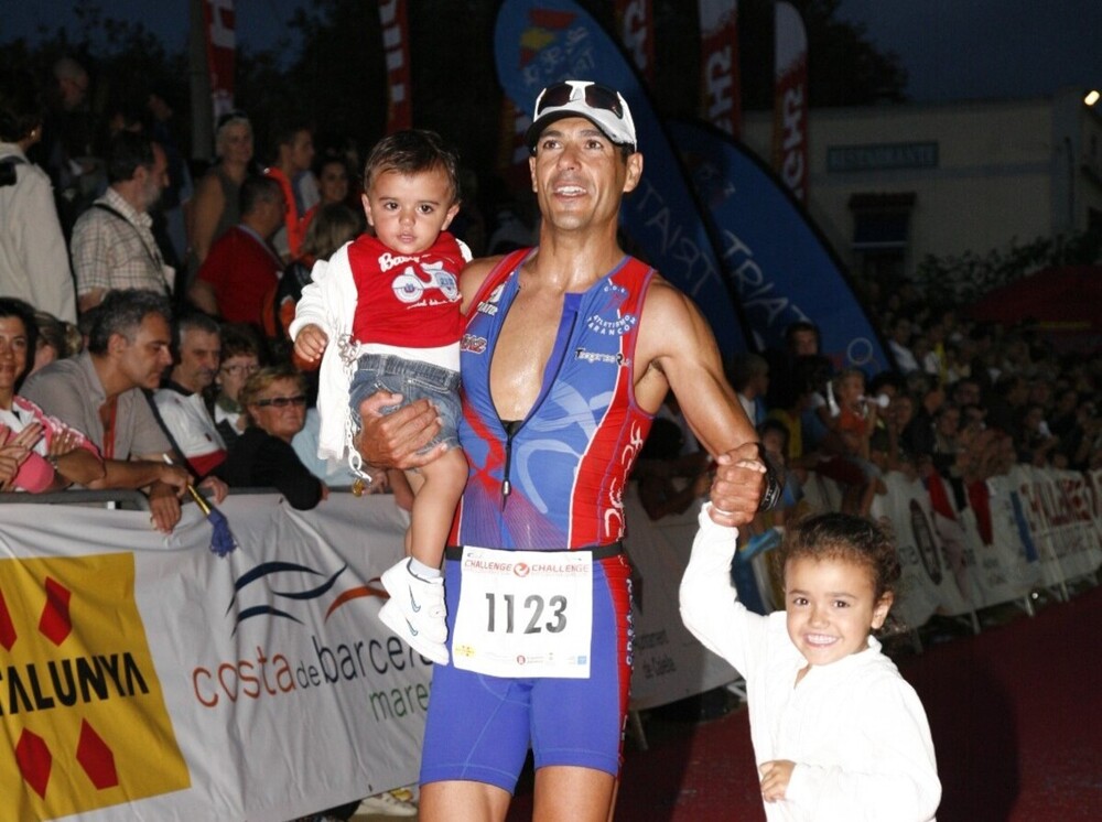 De la Ossa fue uno de los promotores del triatlón en Tarancón y actualmente es el responsable de la escuela creada en el CDA Tarancón