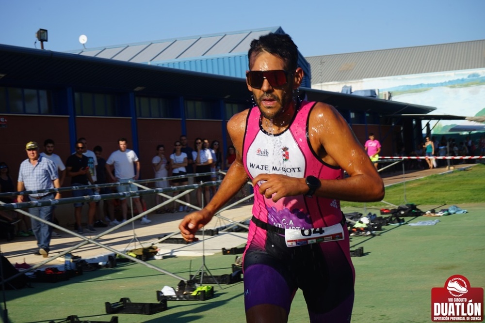 Gran triunfo de Bonilla y Martínez en el triatlón de Quintanar