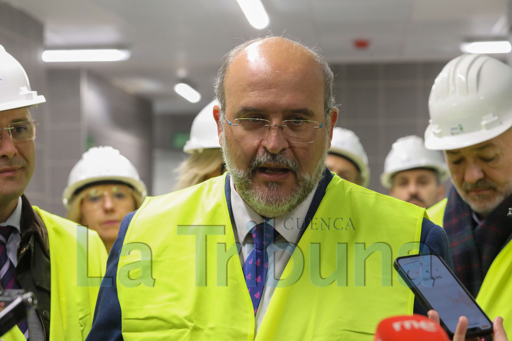 El vicepresidente primero de Castilla-La Mancha hacía este anuncio en su visita a las cocinas del nuevo hospital.