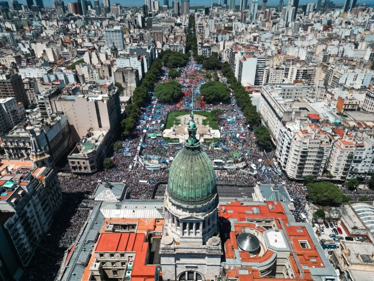 Comienza en Argentina el primer pulso del sindicalismo argentino al Gobierno de Milei