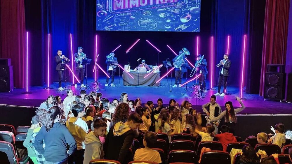 La música cobra mucho más protagonismo en la obra ‘Mimotrap’ que en los anteriores espectáculos.