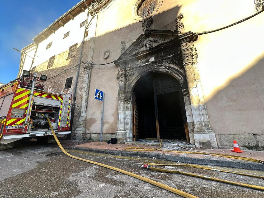 Ataque incendiario al convento de las Concepcionistas