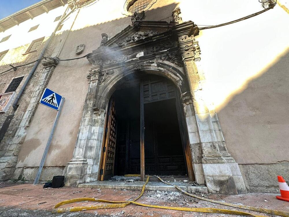 Ataque incendiario al convento de las Concepcionistas