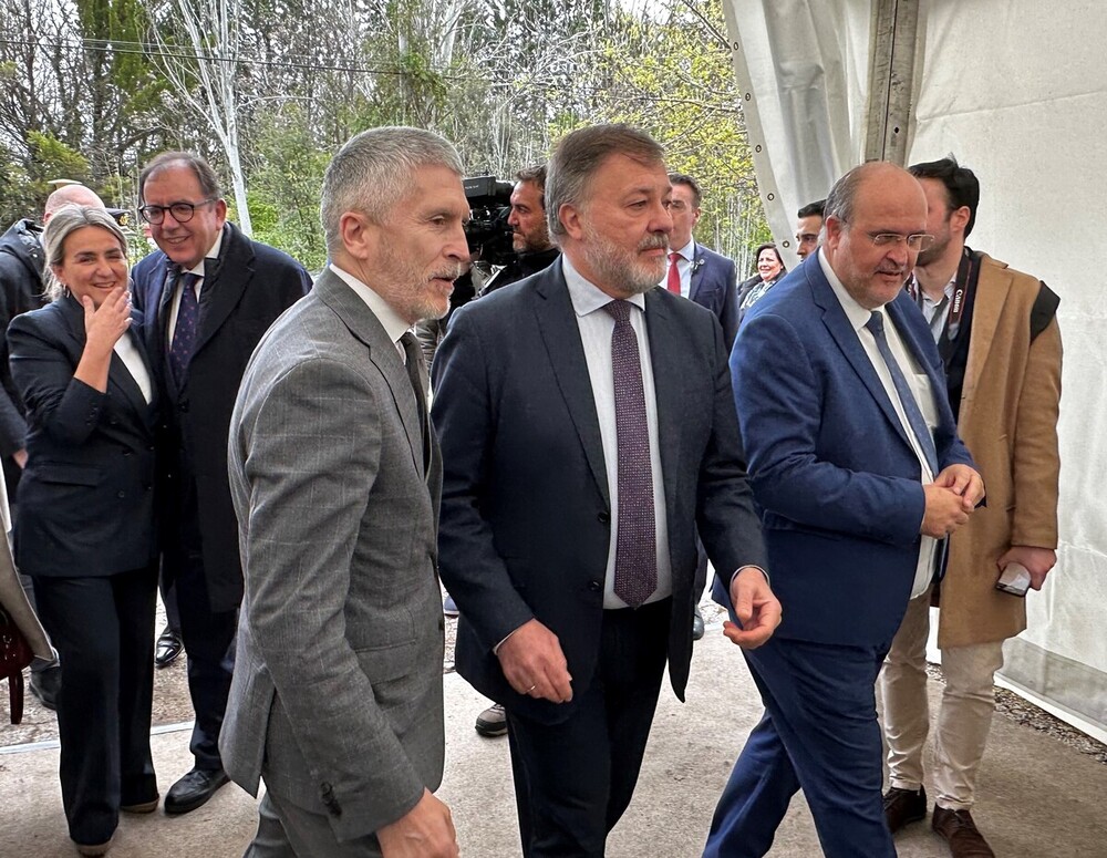 Acto de inicio de la obra del futuro CNEP de Cuenca.