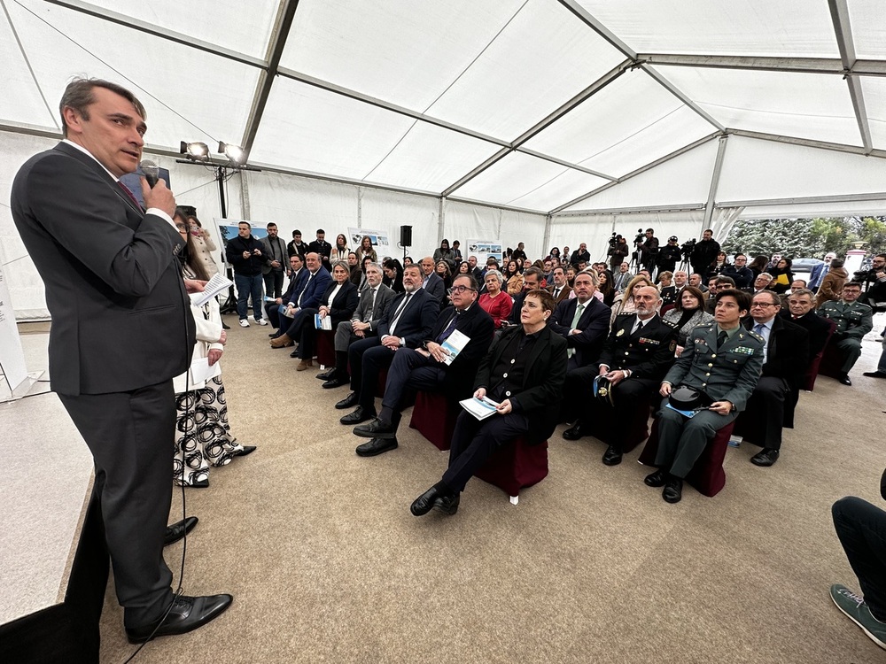 Acto de inicio de la obra del futuro CNEP de Cuenca.