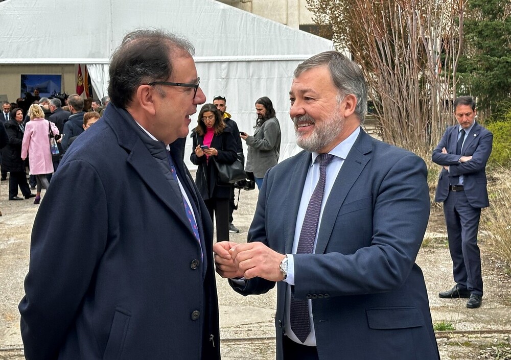 Acto de inicio de la obra del futuro CNEP de Cuenca.