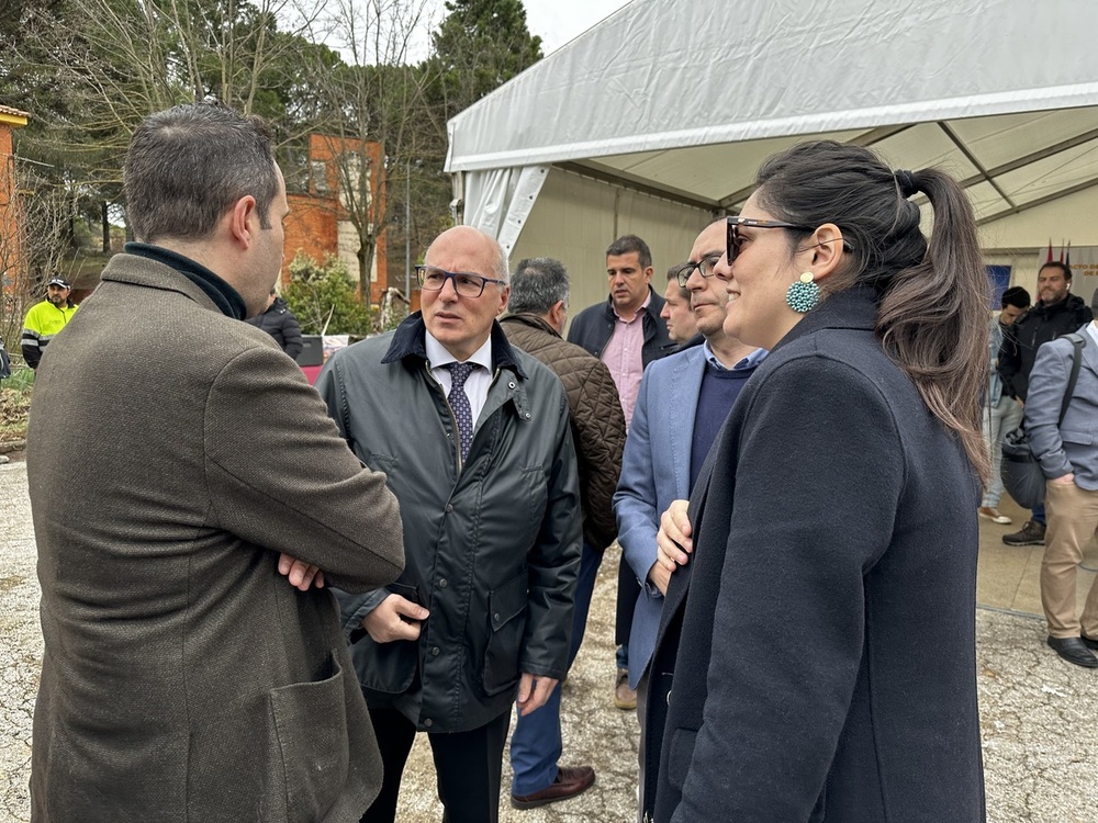 Acto de inicio de la obra del futuro CNEP de Cuenca.