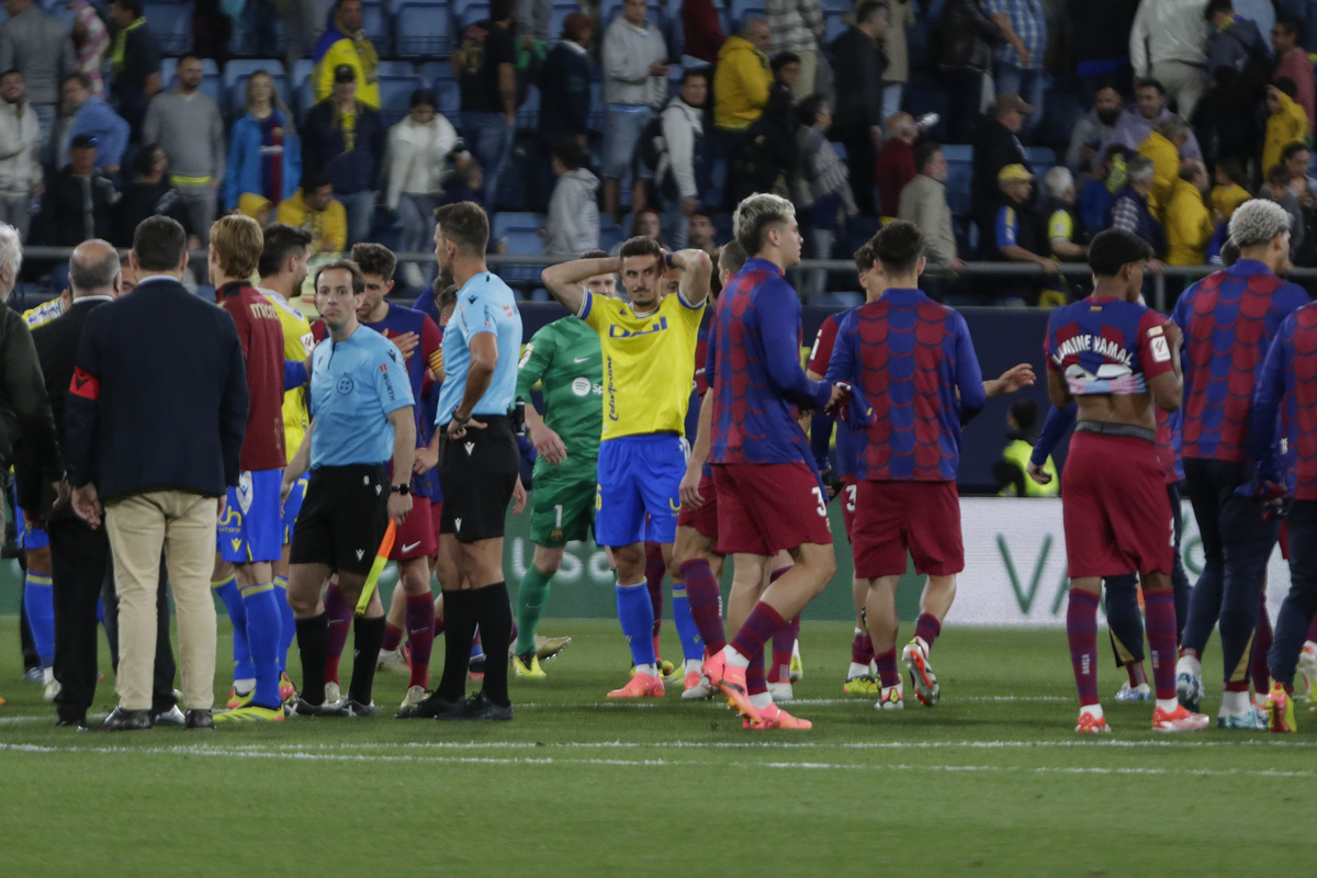 CÁDIZ / FC BARCELONA  / ROMÁN RÍOS