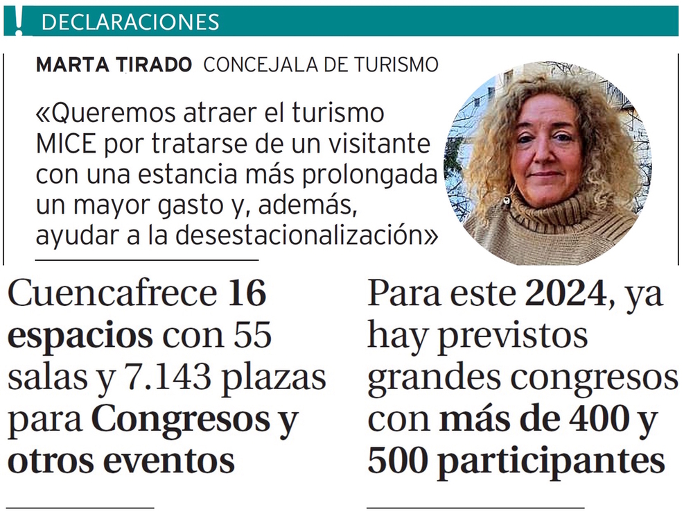 El V Congreso Culinaria fue la cita de 2023 por la que más personas pasaron en la capital conquense; en concreto, unos 600 asistentes, según los cálculos del Gobierno regional. 