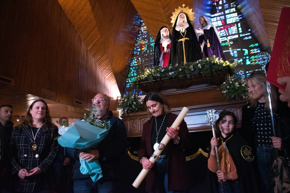 La lluvia obliga a suspender la procesión del Duelo