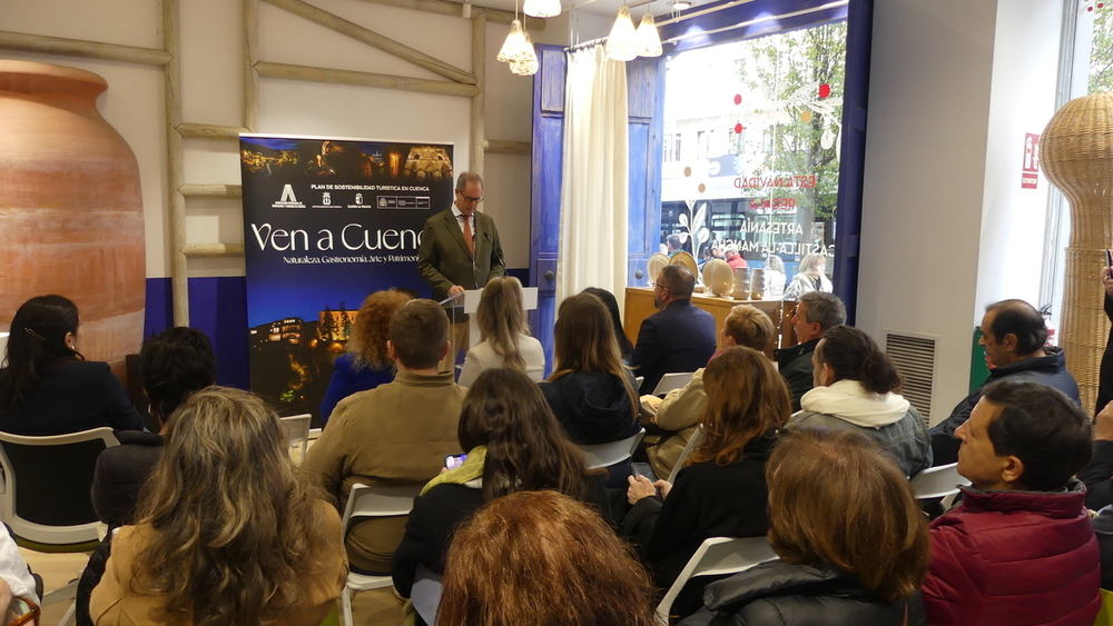 Gran acogida de la presentación de Cuenca en Madrid