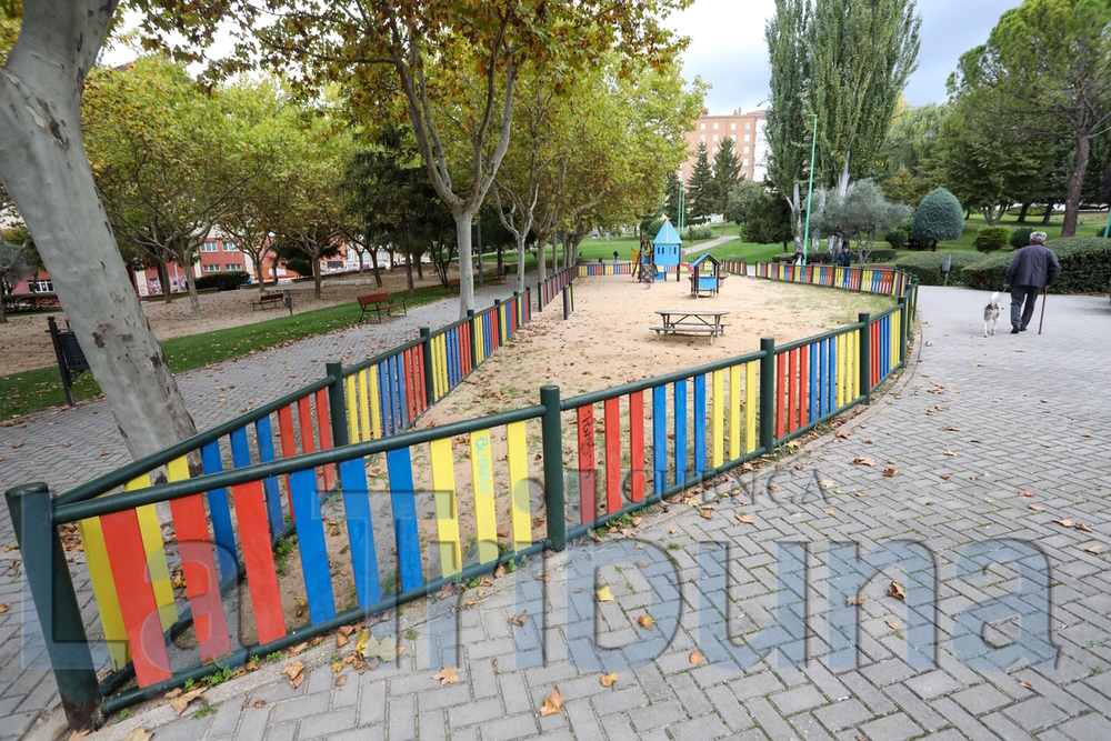 Área infantil del Parque Europa.