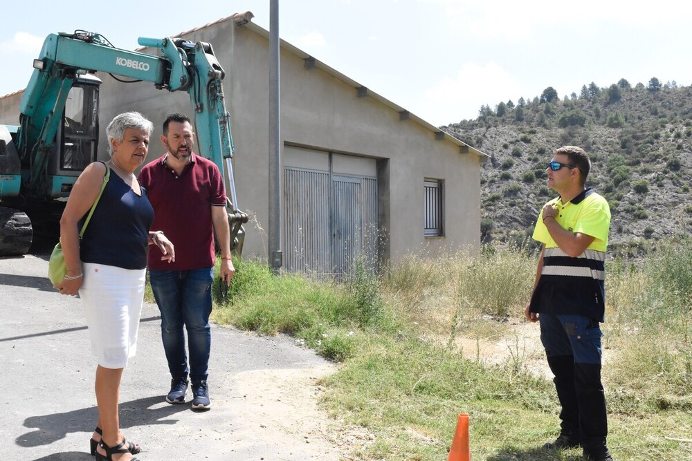 Fernández conoce los trabajos del Plan de Empleo Rural