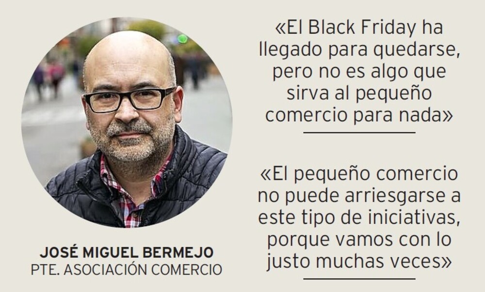 El pequeño comercio no se pliega a la moda del 'Black Friday'