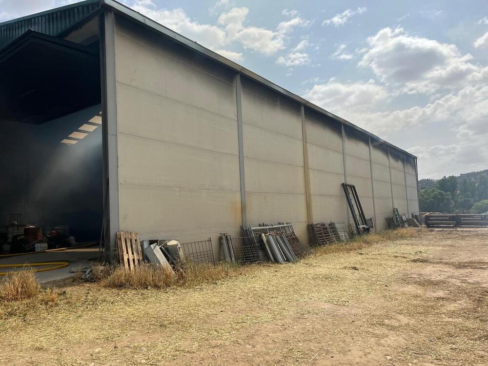 Los bomberos de Cuenca intervienen en un fuego en La Frontera 