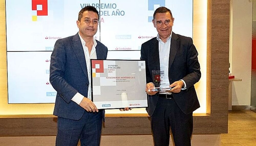 Autocomercial Monedero recibe el Premio ‘Pyme del Año’ 2024