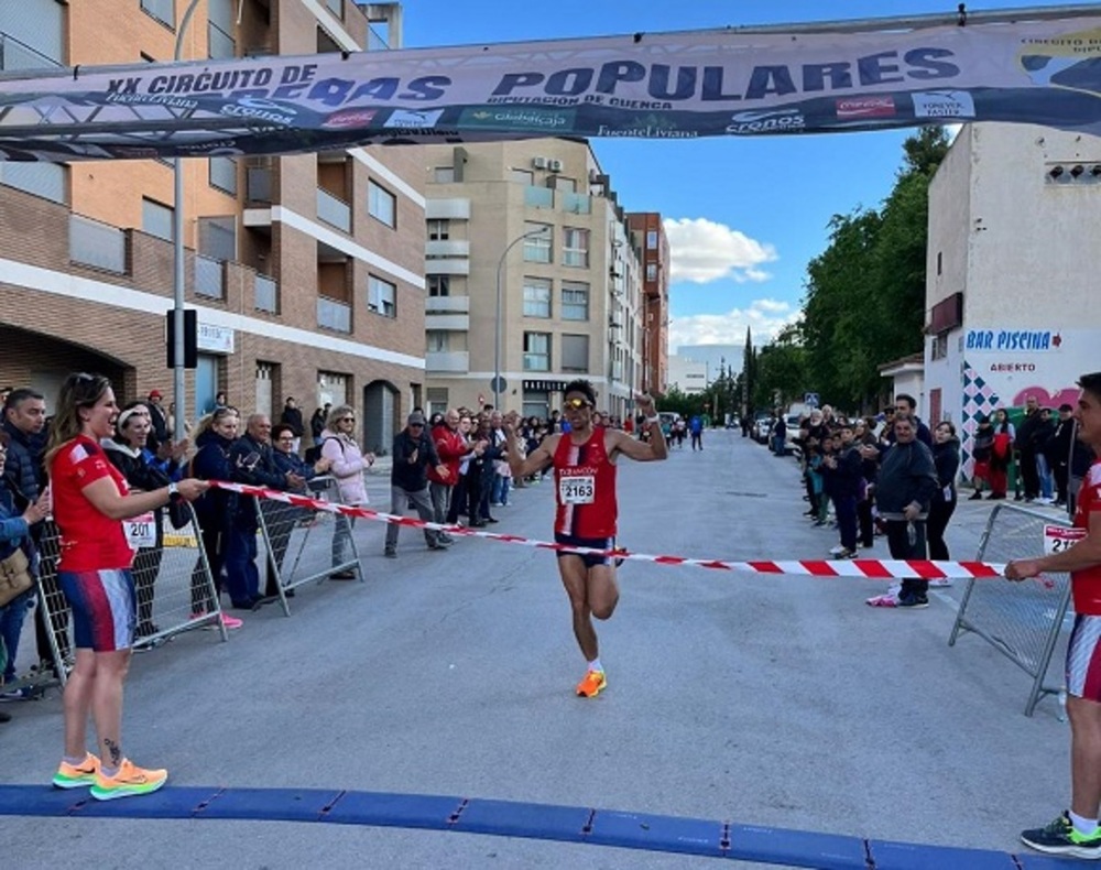 El atleta Javier Rosado del CDA Tarancón completó los 10 kilómetros en un tiempo de 30’58’’