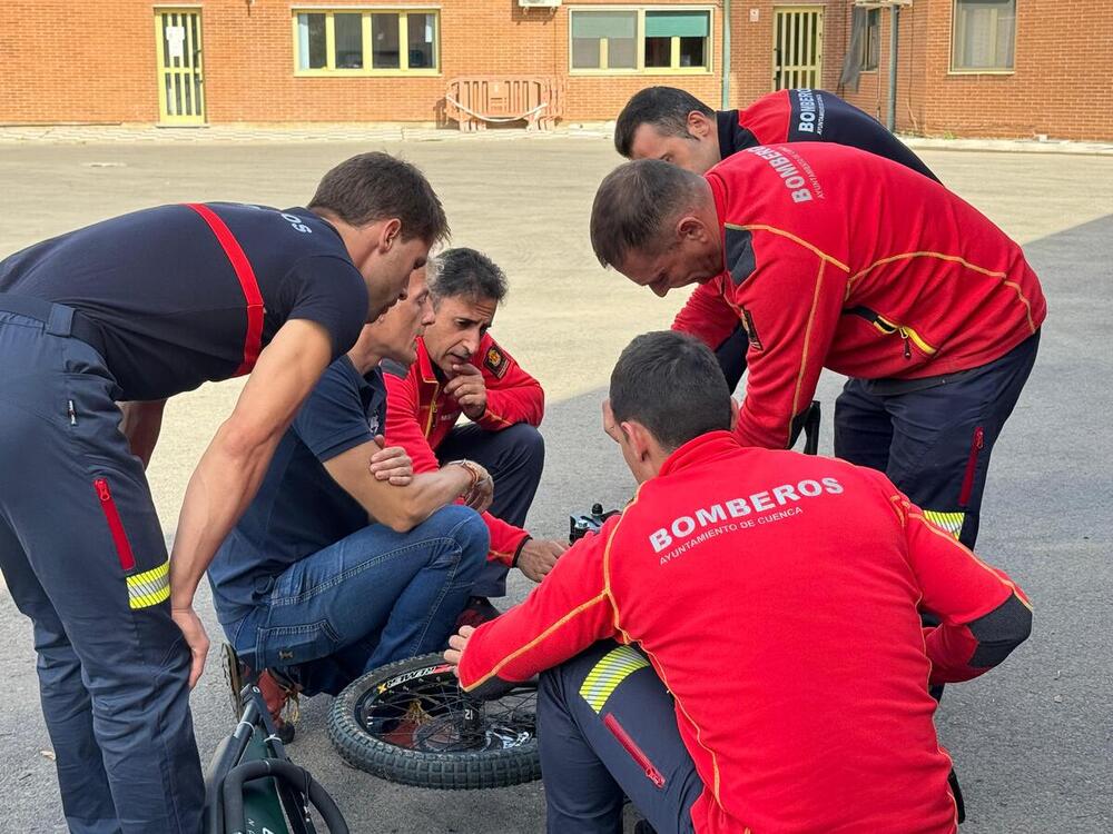 Los bomberos se forman en atención a personas con discapacidad