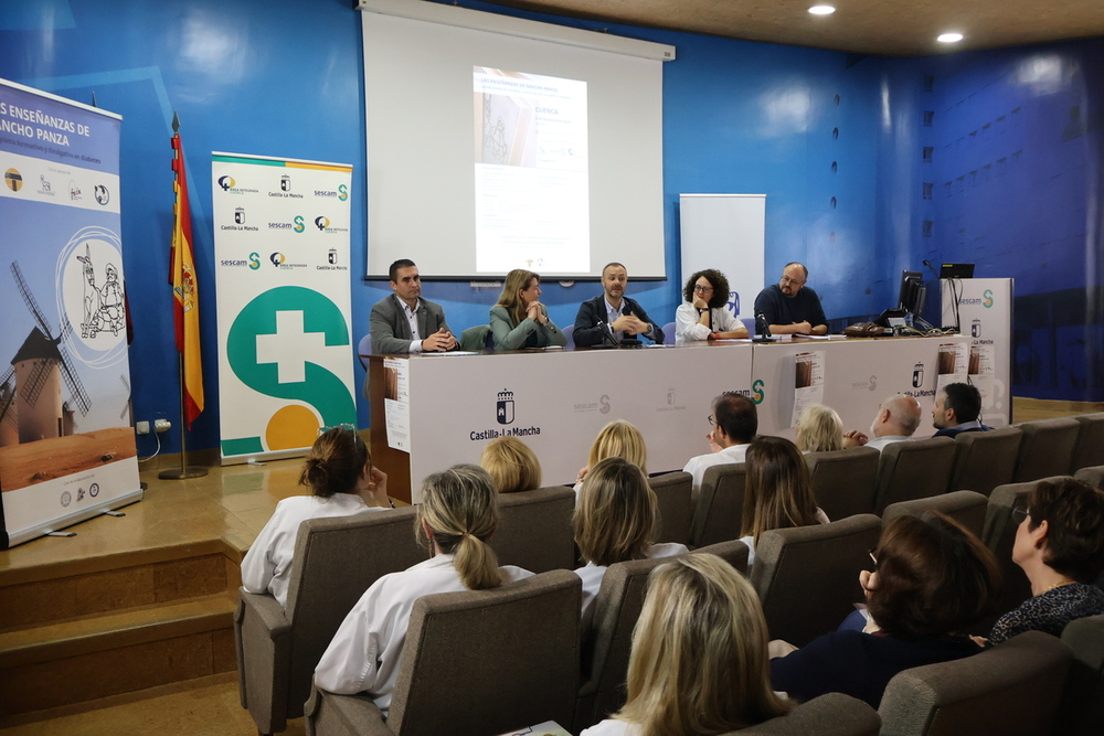 Sancho Panza, protagonista de la Jornada de diabetes