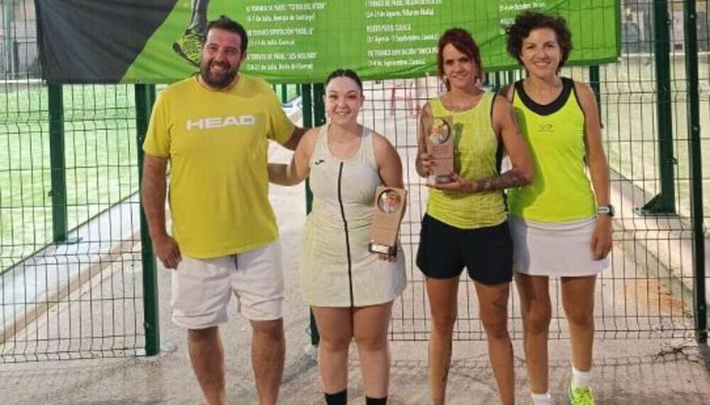 Buena participación en torneo de pádel de Sotos-Mariana