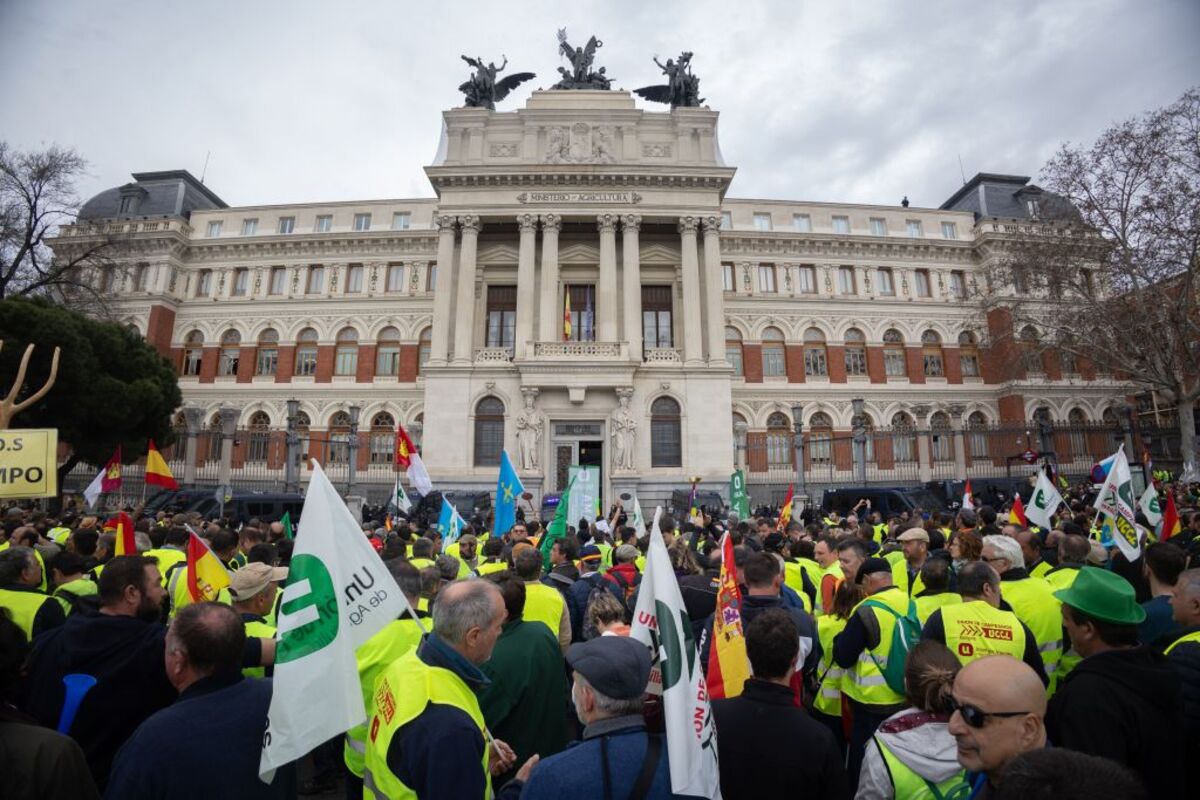 Décimosexta jornada de protestas de los tractores en las carreteras españolas para pedir mejoras en el sector  / EDUARDO PARRA