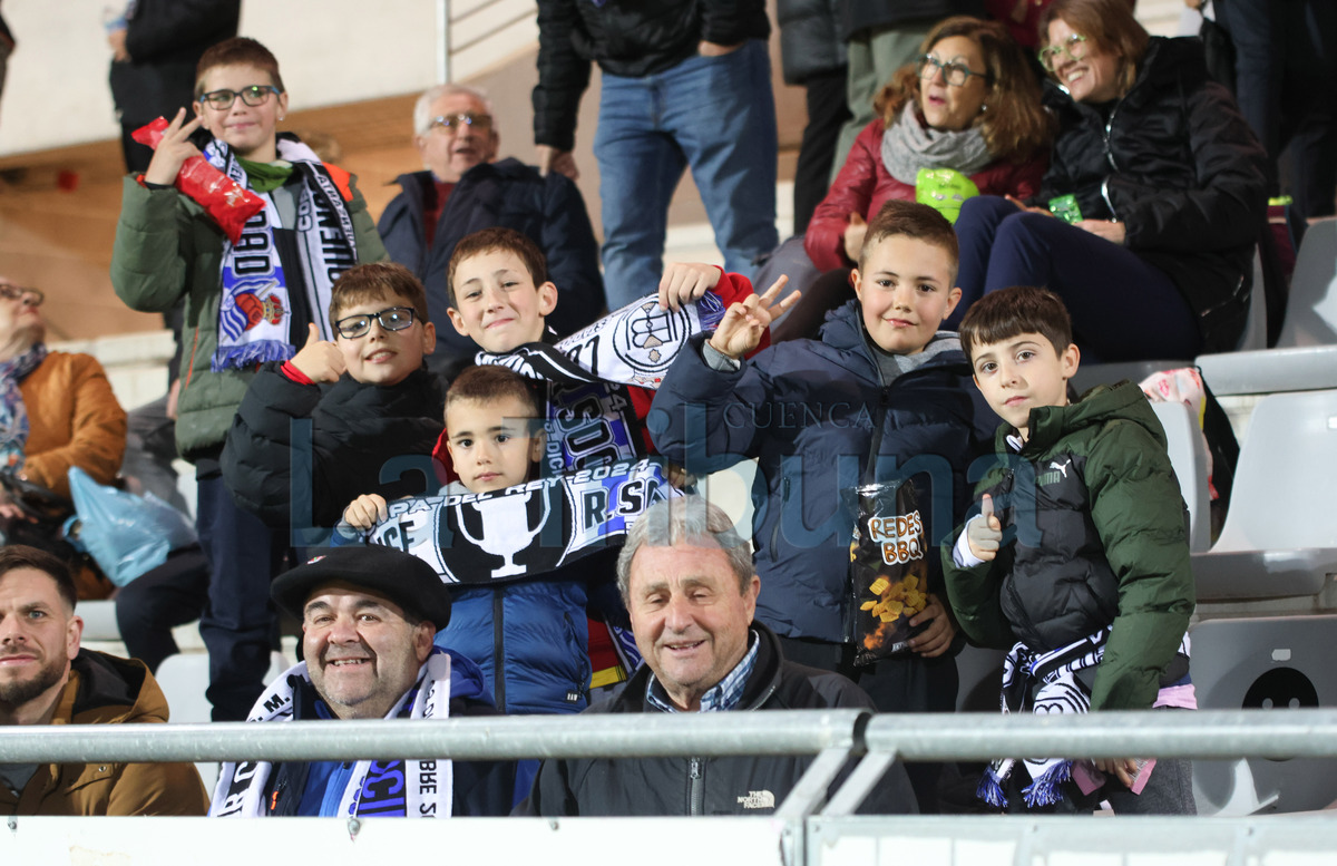 La Fuensanta vibra con el Conquense-Real Sociedad  / AARÓN LUCAS