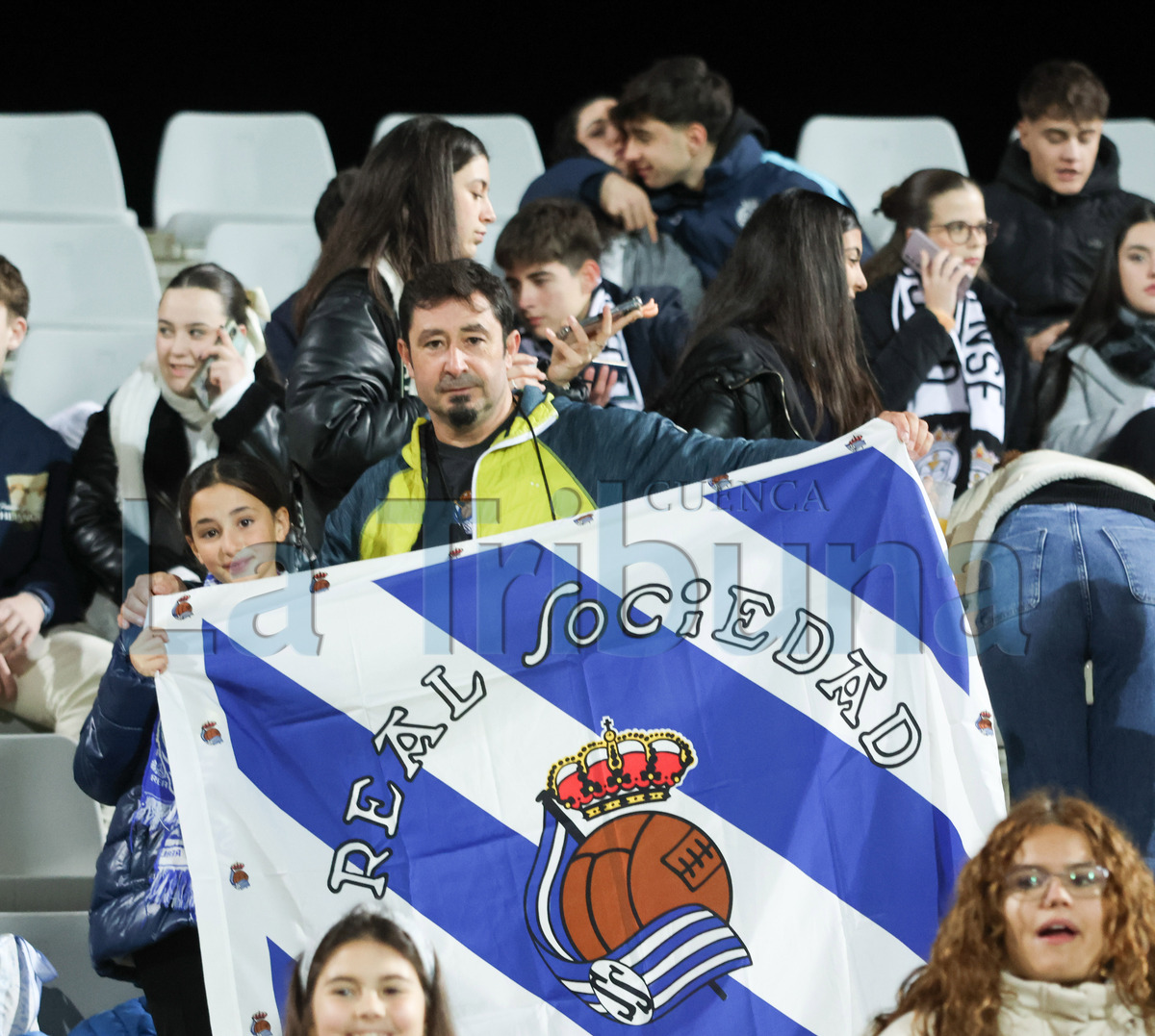 La Fuensanta vibra con el Conquense-Real Sociedad  / AARÓN LUCAS