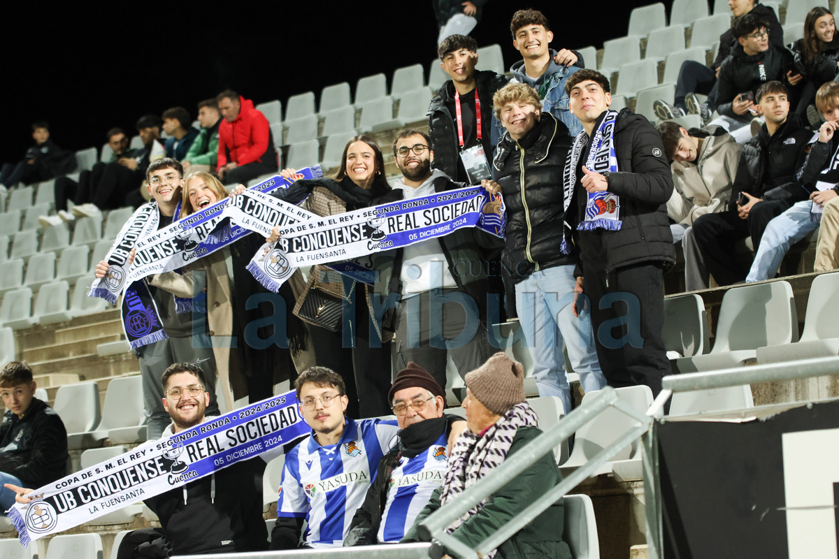 La Fuensanta vibra con el Conquense-Real Sociedad  / AARÓN LUCAS