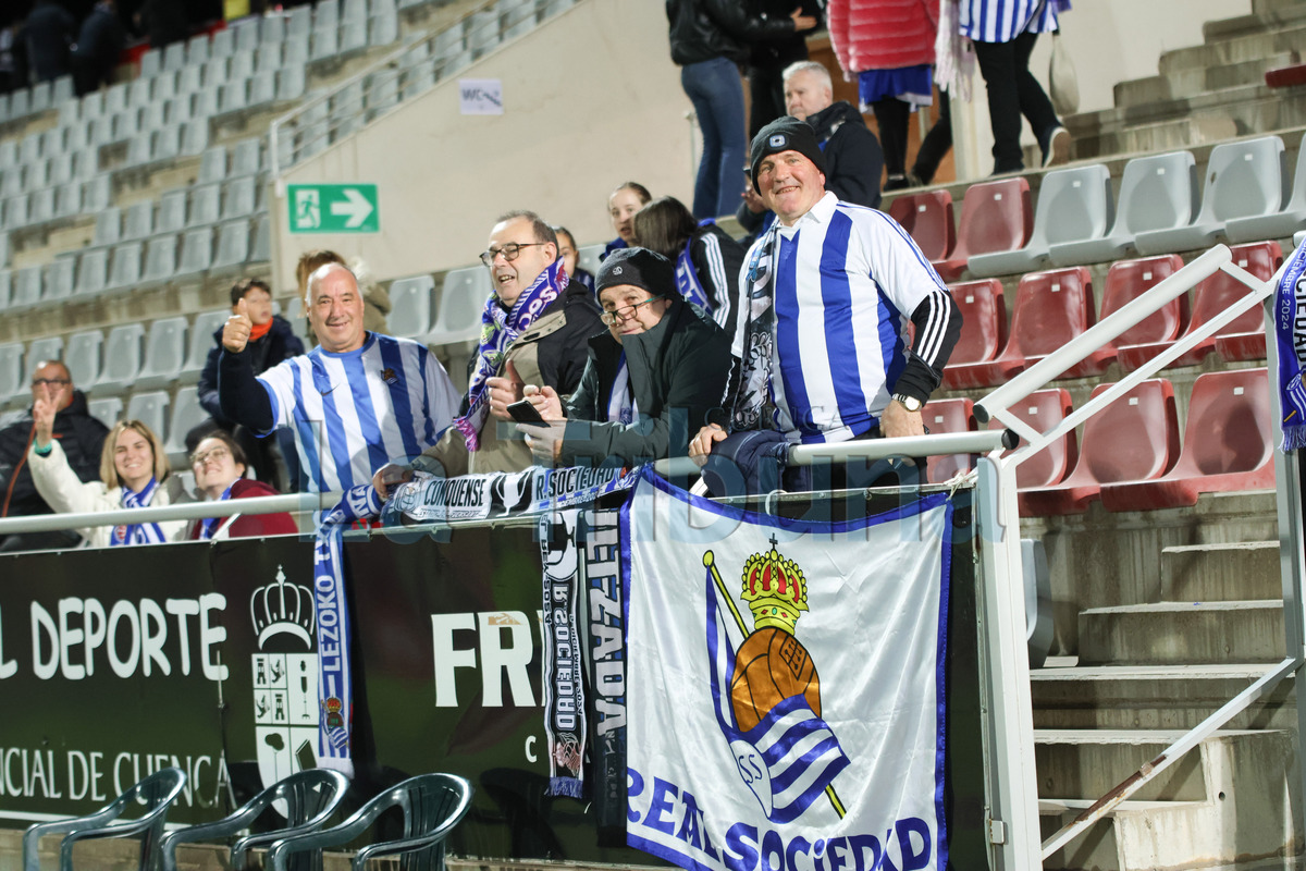 La Fuensanta vibra con el Conquense-Real Sociedad  / AARÓN LUCAS