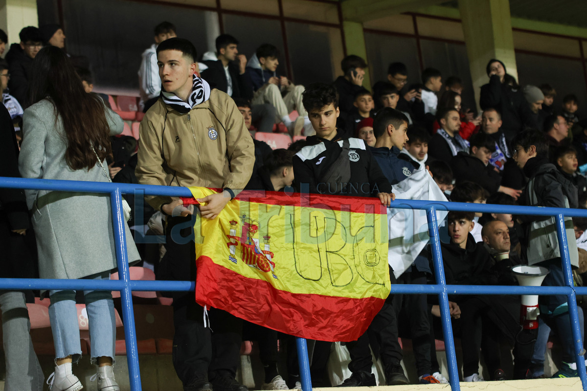 La Fuensanta vibra con el Conquense-Real Sociedad  / AARÓN LUCAS