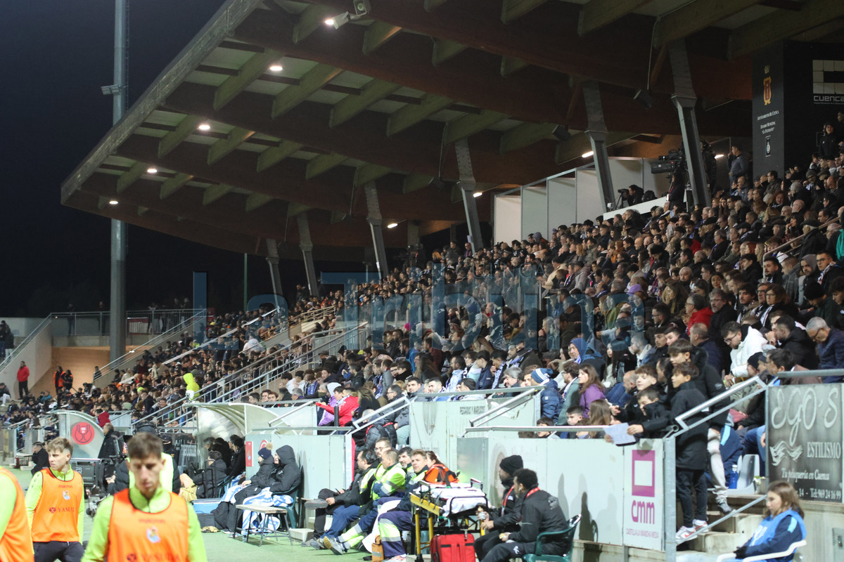 La Fuensanta vibra con el Conquense-Real Sociedad  / AARÓN LUCAS