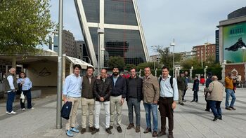 David Moreno y Luis Blázquez, presentes en Plaza de Castilla