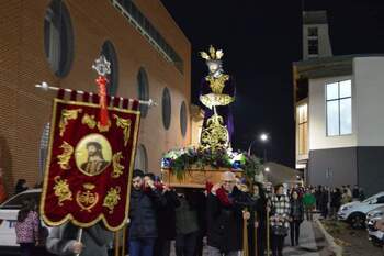 El Santísimo Cristo del Amor sale a la calle por su festividad