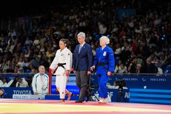  Marta Arce se lleva el bronce en los -57 kilos J2 del judo 