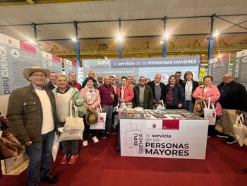 La Diputación, presente en la segunda Feria del Mayor