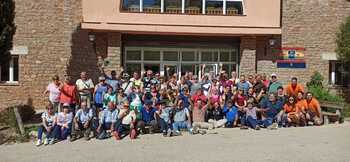 Unos 650 mayores disfrutan en el albergue de Fuente las Tablas