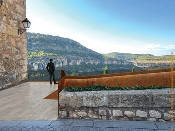 Una pasarela y un mirador mejorarán el acceso al Casco Antiguo