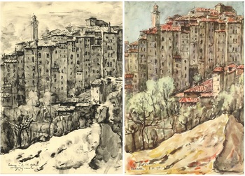 El polaco Wojnarski y sus dibujos de Cuenca