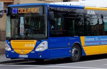 El transporte urbano por autobús sube un 6,3% en CLM en junio