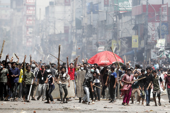 Las protestas en Bangladesh se saldan con cinco muertos