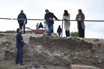 El taller Recual de Segóbriga mejora el recorrido turístico