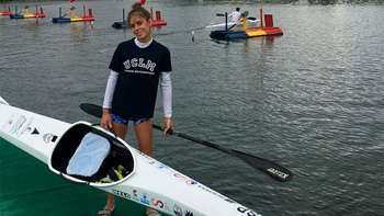 Arantza Toledo, oro en el campeonato europeo de piragüismo