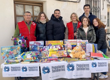 NNGG recoge juguetes para niños afectados por la DANA