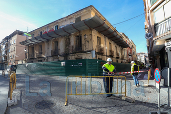 La demolición del edificio de los Tintes comenzará esta semana