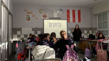 Los escolares reciben talleres sobre respeto e igualdad