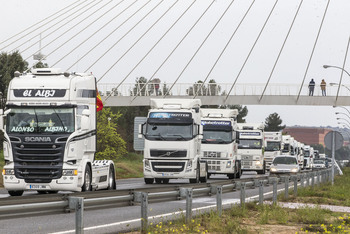 El transporte de la región no secunda el paro sectorial