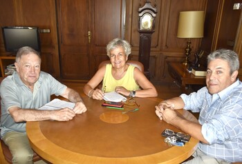 Fernández recibe al presidente nacional de Natura y Salud