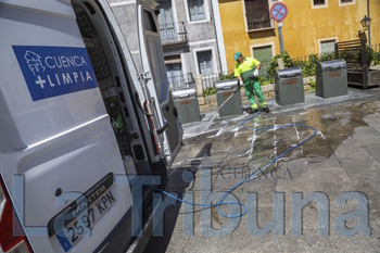 La limpieza intensiva llegará mañana a la zona centro