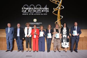 El Consejo General de Enfermería premia a Teresa Segovia